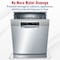 American Built Pro Dishwasher Drain Pan - Open-Ended Directs Wtr Upfront for Leak Detection  - 24 inch x 20.5 inch, Wht DWP-1W - alternate 7